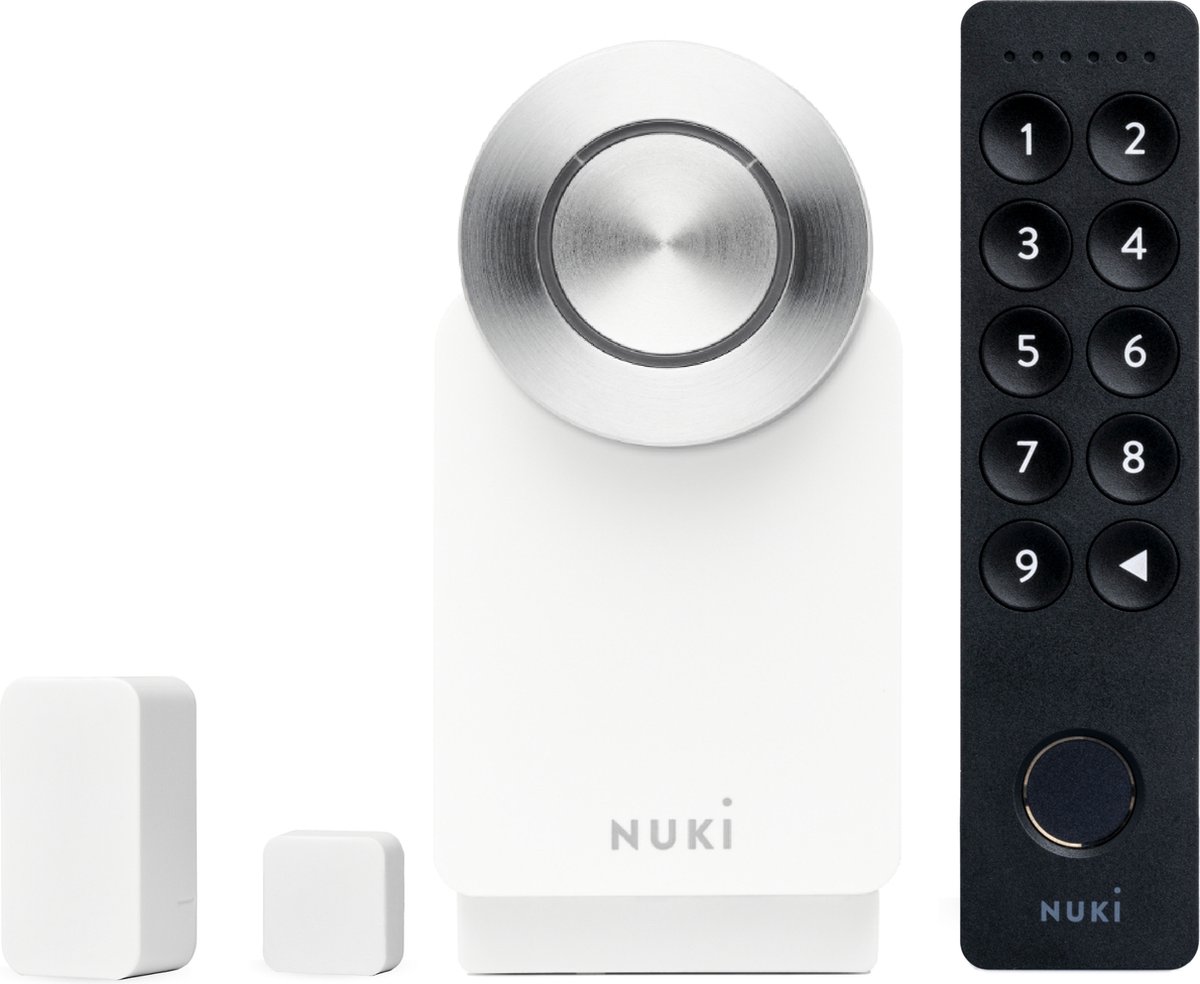 Nuki Smart Lock 4.0 Pro Zwart + Keypad 2.0