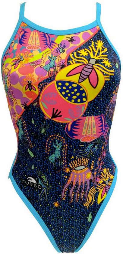 Maillot de bain Turbo Huichol Multicolore XL Femme