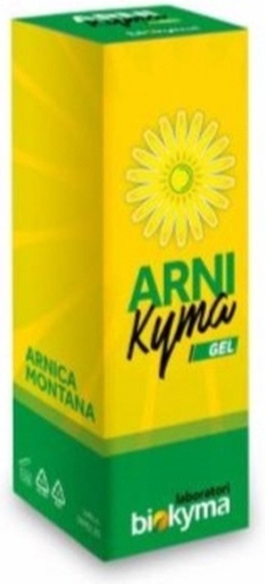 Arnica gel Arnikyma 100 ml - natuurlijke gel op basis van Arnica montana extract - voor soepele speren - ideaal voor herstelling na blessure en bij blauwe plekken- Biokyma