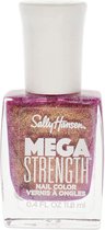 Sally Hansen Mega Strength Ultra Shine Nail - 052 - Small but Mighty - Vernis à ongles - Rose - Or - 11,8 ml