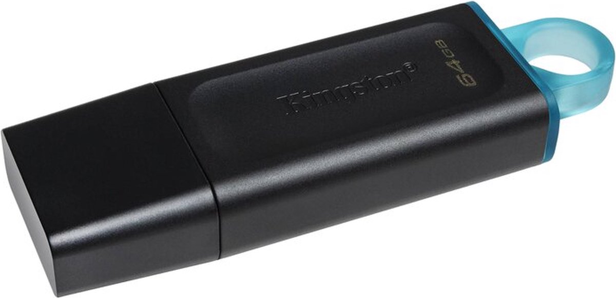 KINGSTON - Kingston Technology DataTraveler Exodia USB Flash Drive 64 GB USB Type-A 3.2 Gen 1 (3.1 Gen 1) Zwart - DTX64GB