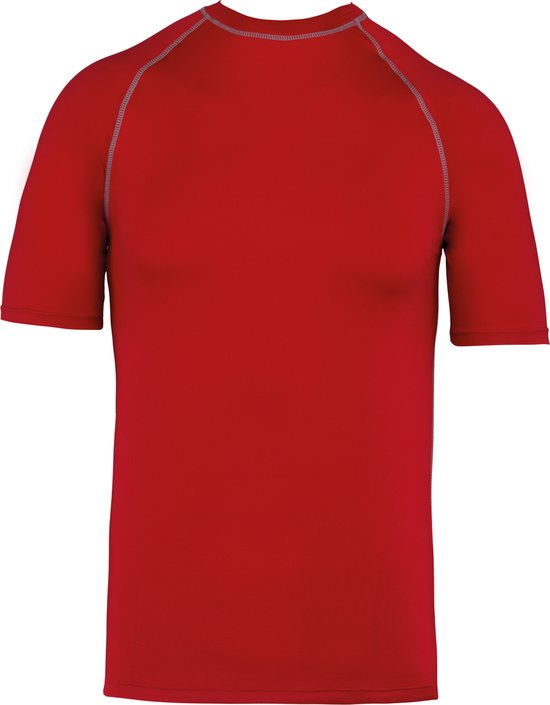 Herensportshirt met korte mouwen en UV-bescherming 'Proact' Red - XS