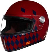Nexx X.G100R Checkmate Burgundy XL - Maat XL - Helm