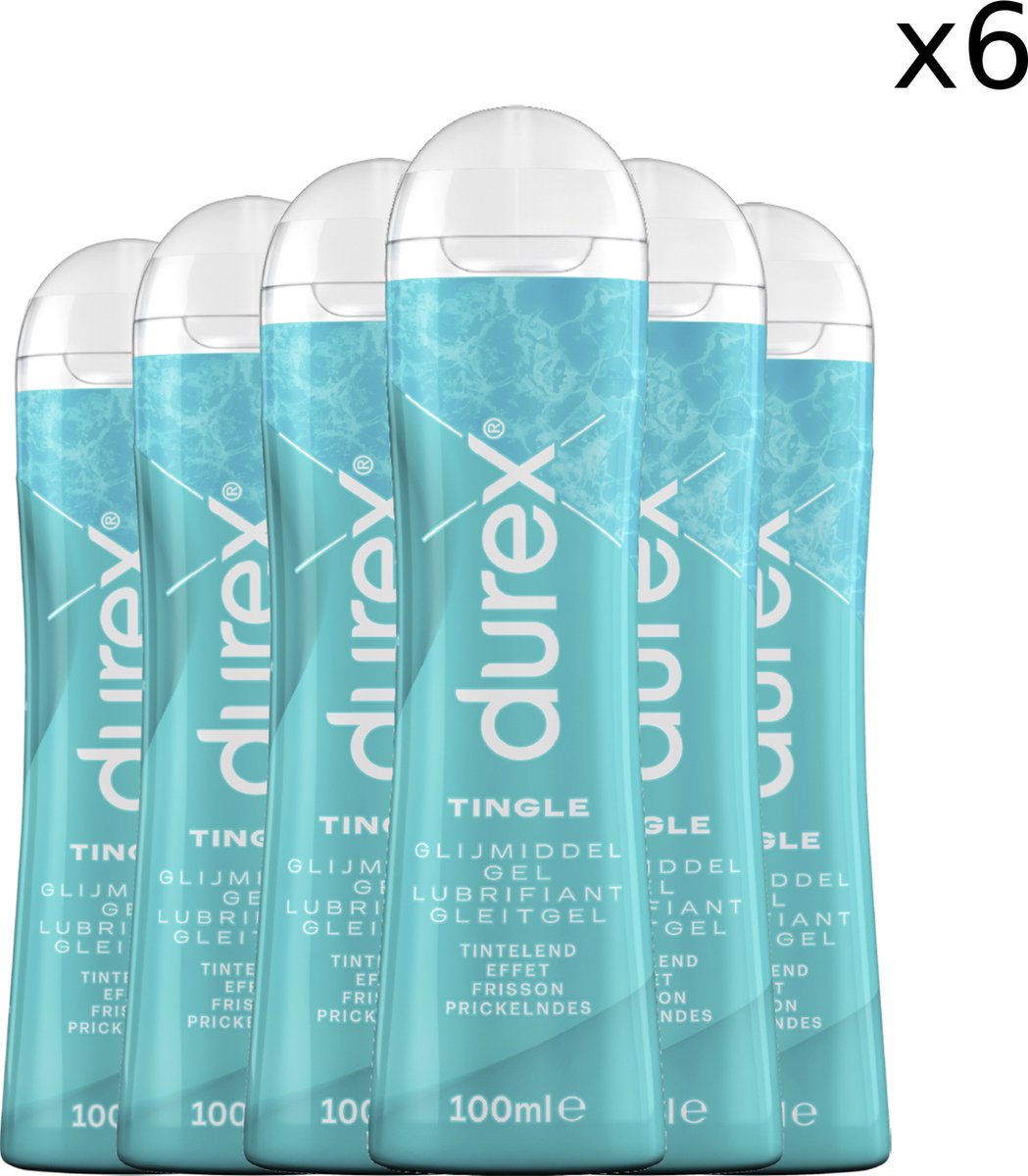Goedkoopste Durex Play Glijmiddel Tingle Maxi (6 x 100ml.