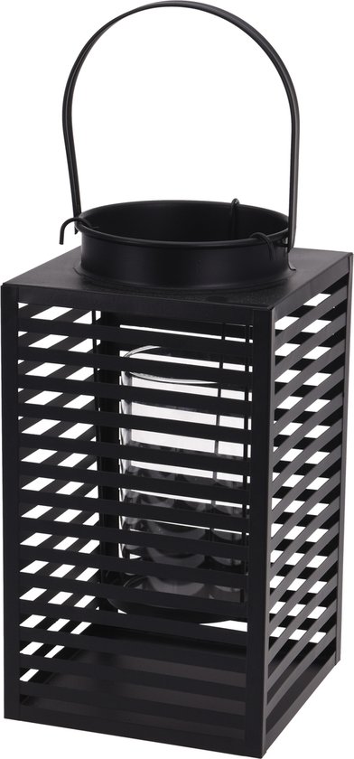 TRIROCKS Set van 3 metalen kaarslantaarns, decoratieve theelichthouders met uitgesneden huis en boomontwerp, windlichten voor binnen en buiten decor (zwart geborsteld goud TRIROCKS Set van 3 metalen kaarslantaarns, decoratieve theelichthouders met uitgesneden huis en boomontwerp, windlichten voor binnen en buiten decor (zwart geborsteld goud