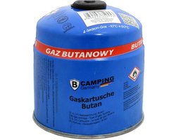 Gasblik | Gasbus | Camping Gasvulling | Met schroefventiel| Butaan Gas | 500g