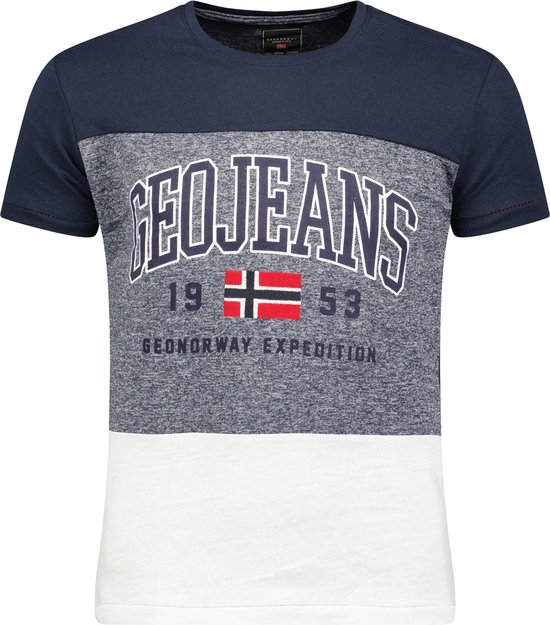 Geographical Norway - T-shirt Heren - Jerudico - Navy