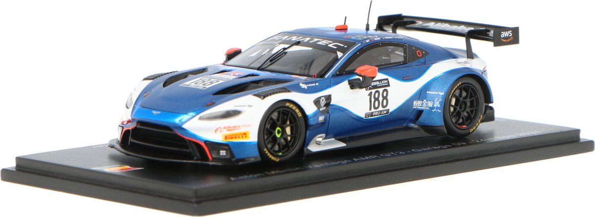 Aston Martin Vantage AMR GT3 Spark Models Modelauto 1:43 2021 Charlie Eastwood / Chris Goodwin /
