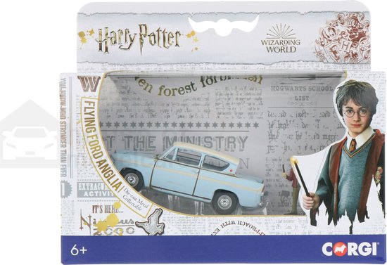 Voiture Ford Anglia 1959 Harry Potter + Figurine - Majorette