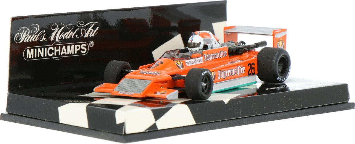 March BMW 792 F2 Minichamps Modelauto 1:43 1979 Markus Höttinger March 400790026 Schaalmodel