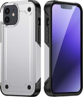 Smartphonica Schokbestendig hoesje voor iPhone 12/12 Pro shock proof case - Wit / TPU / Back Cover geschikt voor Apple iPhone 12;Apple iPhone 12 Pro