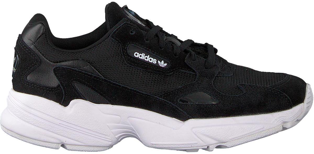adidas Falcon Dames Sneakers - Core Black/Core Black/Ftwr White - Maat 36  2/3 | bol.com