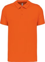 Herensportpolo 'Proact' met korte mouwen Orange - XL