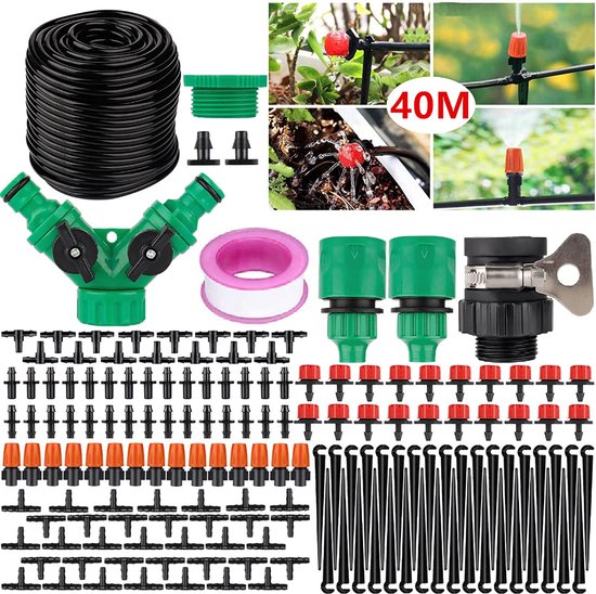 Système d'irrigation de Jardin 50 + 10 m Système d'irrigation automatique -  Système... | bol