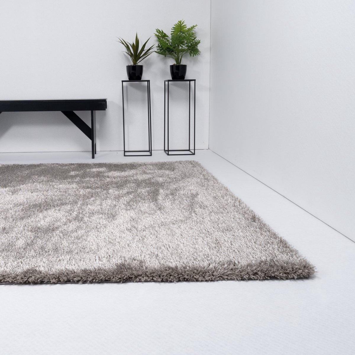 Vloerkleed Xilento Elegance Grey | 200 x 300 cm