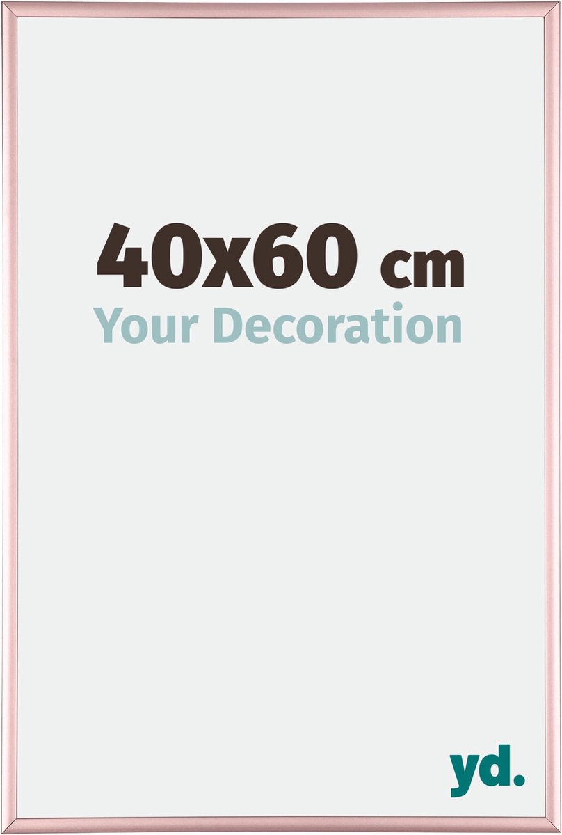 yd. Your Decoration - Fotolijst 40x60 cm - Aluminium - Koper - Kent