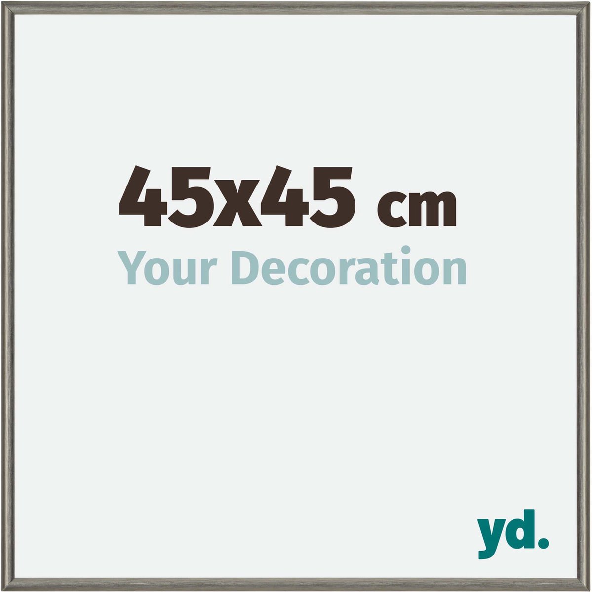 yd. Your Decoration - Fotolijst 45x45 cm - Aluminium - Mercury Structuur - New York