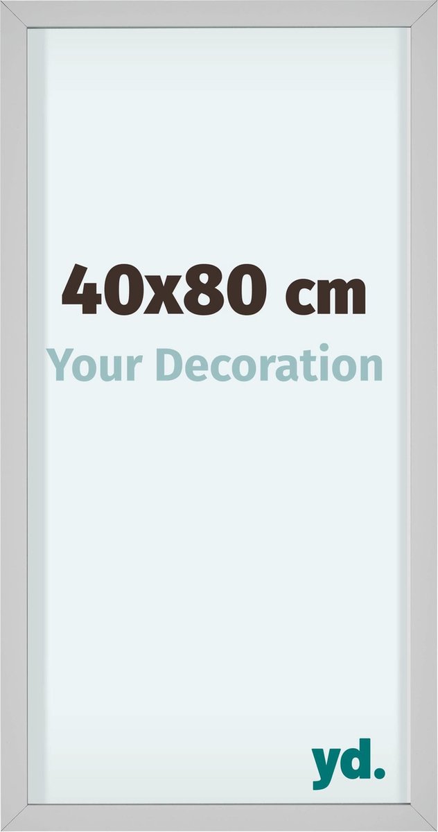 yd. Your Decoration - Fotolijst 40x80 cm - Aluminium - Wit - Virginia