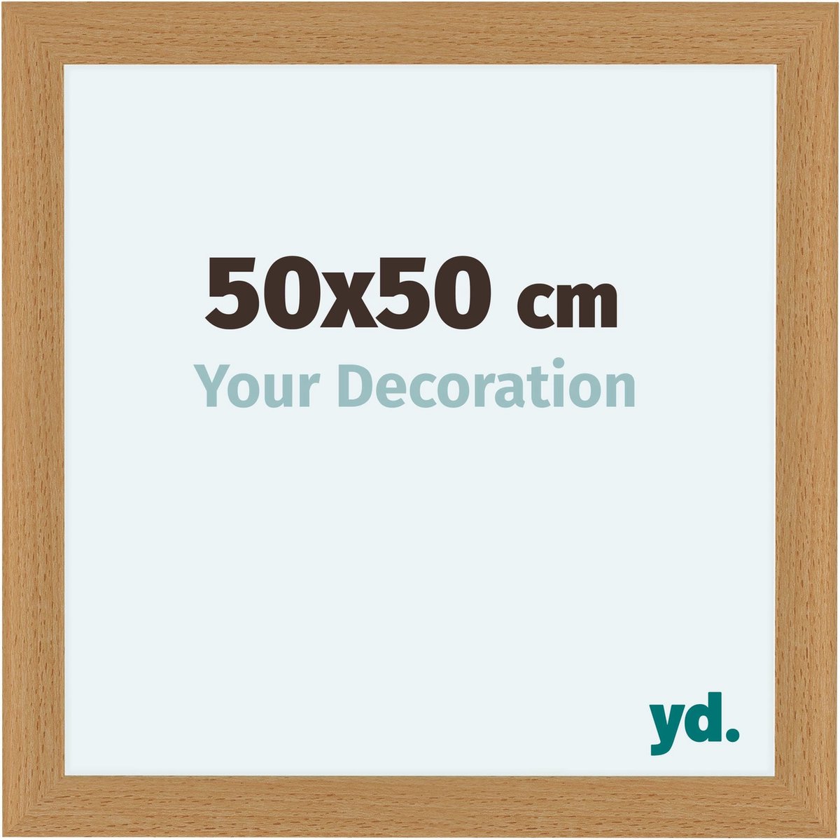 yd. Your Decoration - Fotolijst 50x50 cm - MDF - Beuken - Como