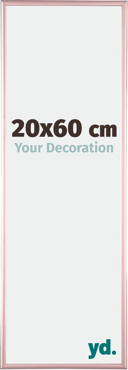 yd. Your Decoration - Fotolijst 20x60 cm - Aluminium - Koper - Kent