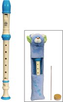 Flûte à bec soprano ours bleu