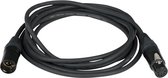 DMX kabel DAP Neutrik FL843 - AES-EBU XLR/M 5p. > XLR/F 5p. 3 m