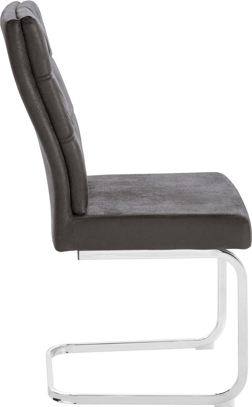 Set van 2 eetkamerstoelen Amorim bouclé draaibaar Set van 2 eetkamerstoelen Amorim bouclé draaibaar