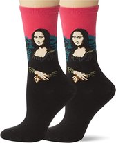 Winkrs - Kunst Sokken - Mona Lisa - Vrolijke Sokken - Maat 38/42