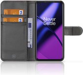 Mobiel Bookcase OnePlus 11 Smartphone Hoesje Wood Heart