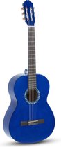 Klassieke gitaar Basic 4/4 transparant blauw - PURE GEWA
