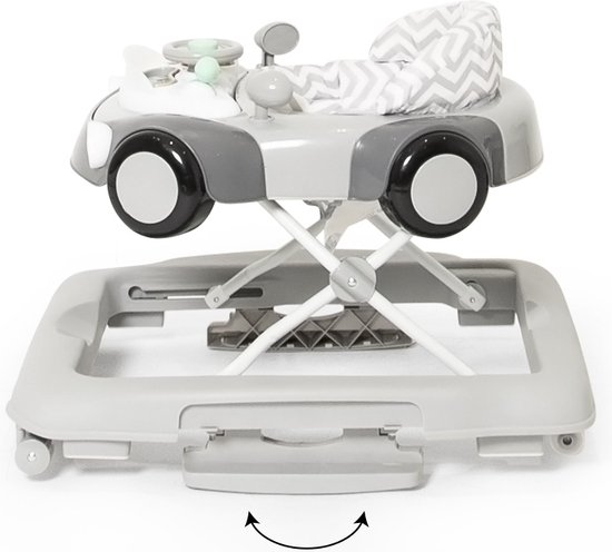 Baninni Loopstoel Dondo 2-in-1 Grijs van Baninni — afbeelding 5