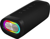 Pulver Speaker - draadloos - Ultra RGB Led - Muziek box - 15 watt - Speakers - Draadloos - Premium - Zwart - geschikt voor Bluetooth