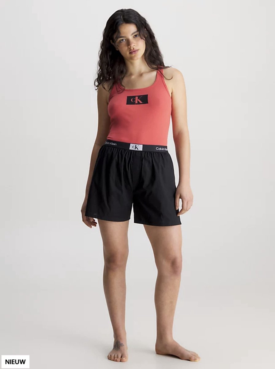 Calvin Klein Pyjamaset - In a Bag - Cool Melon/Black Melon/zwart