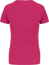 Damessportshirt 'Proact' met ronde hals Fuchsia - M