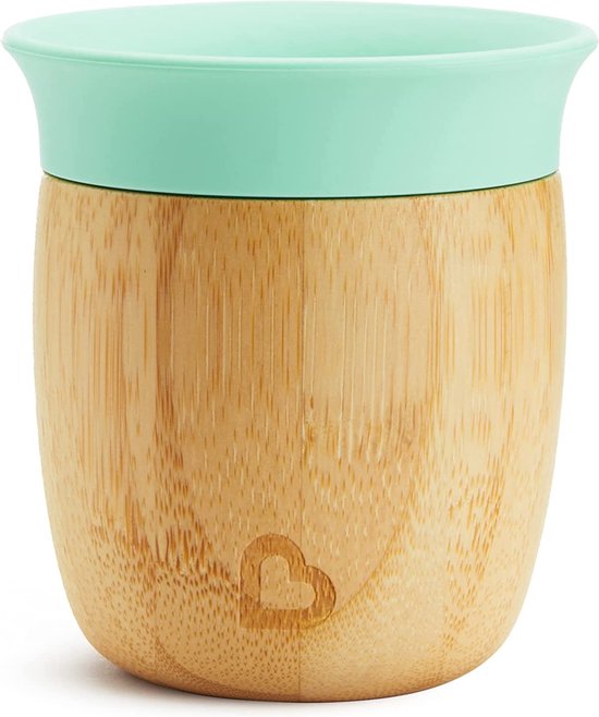 Munchkin Sippy Cup Bambou Open Cup, Gobelet pour Bébés et enfants