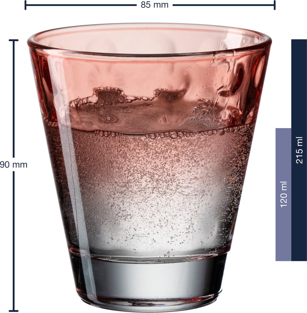 OPTIC Coupe Saladier en verre LEONARDO D30