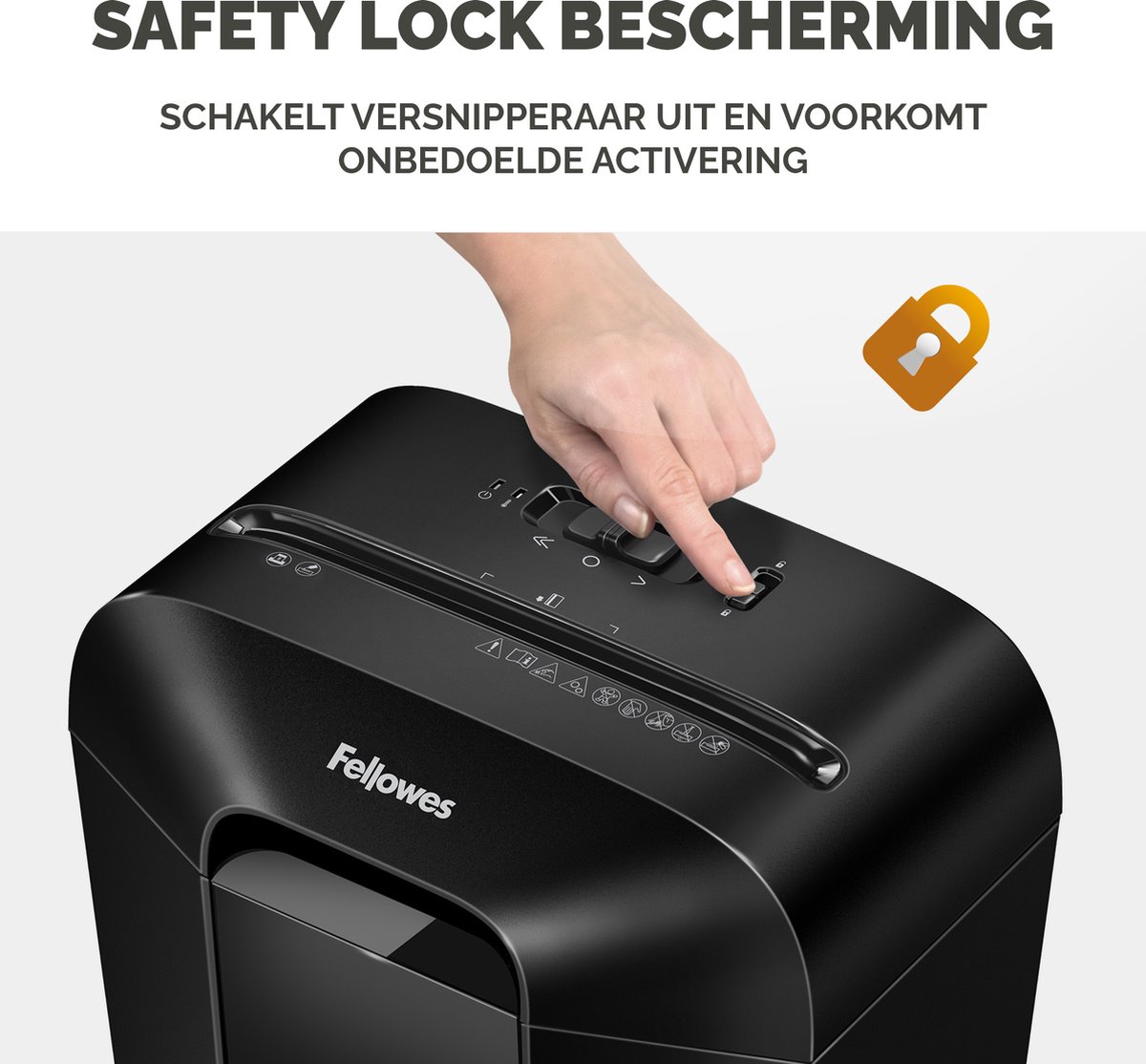 Fellowes LX41 Papiervernietiger / Papierversnipperaar – Mini‑Cut P‑4 – 8 vellen – 17 liter – Voor thuis & thuiskantoor thumbnail 5