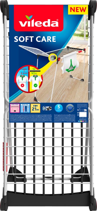 Etendoir Vileda Soft Care 21m