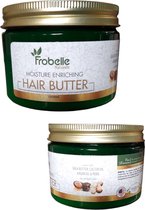 Frobelle Naturale - Cheveux Butter Crème Capillaire Hydratante Cheveux Bouclés 350 g