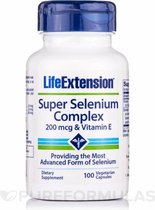 Super Seleen Complex 200 mcg & Vitamine E (100 vegetarische capsules) - Life Extension