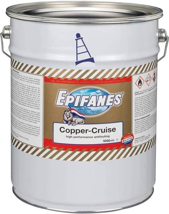 Epifanes Copper-Cruise Zwart - 5 Liter