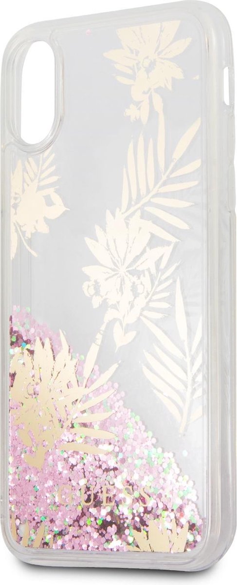 iPhone Xs/X hoesje - Guess - Goud - Kunststof