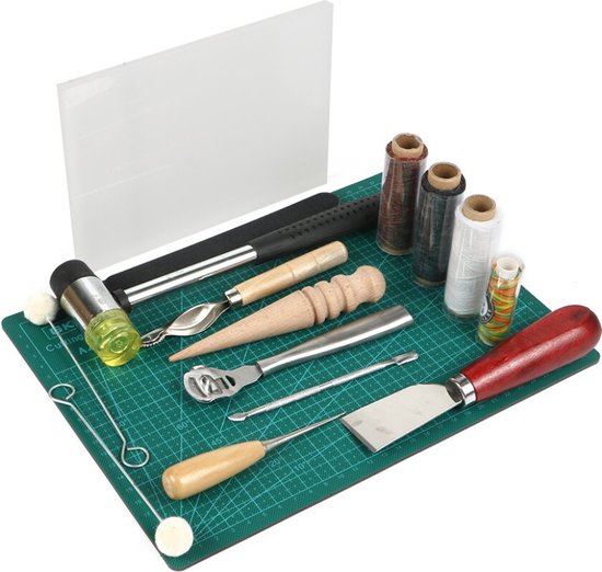 Lederen reparatiepatch, kunstleer, zelfklevend, reparatie van