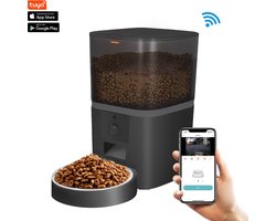 PetPal - Slimme Voerbak Kat- Voerautomaat kat- Voerbak - Kat - Hond -Voerautomaat met Camera -Instelbaar voedingsschema - katten - honden -Voice recorder - 6L - PetPal - Slimme Voerbak Kat- Voerautomaat kat- Voerbak - Kat - Hond -Voerautomaat met Camera -Instelbaar voedingsschema - katten - honden -Voice recorder - 6L -