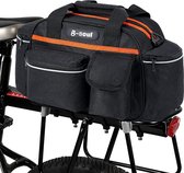 13 liter, multifunctionele tas voor fietszitting, outdoor, fiets, mand, schoudertas, handtas, mountainbike, fiets, achterbank