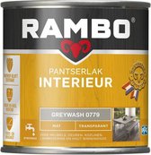 Rambo Pantserlak Interieur Transparant Mat Greywash 0779-0,75 Ltr