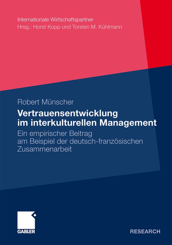 Vertrauensentwicklung im interkulturellen Management - cover