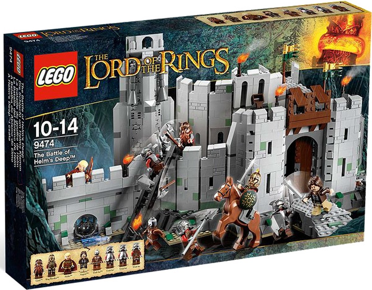 Spin Gesprekelijk Conjugeren LEGO Lord of the Rings De Slag om de Helmsdiepte - 9474 | bol.com