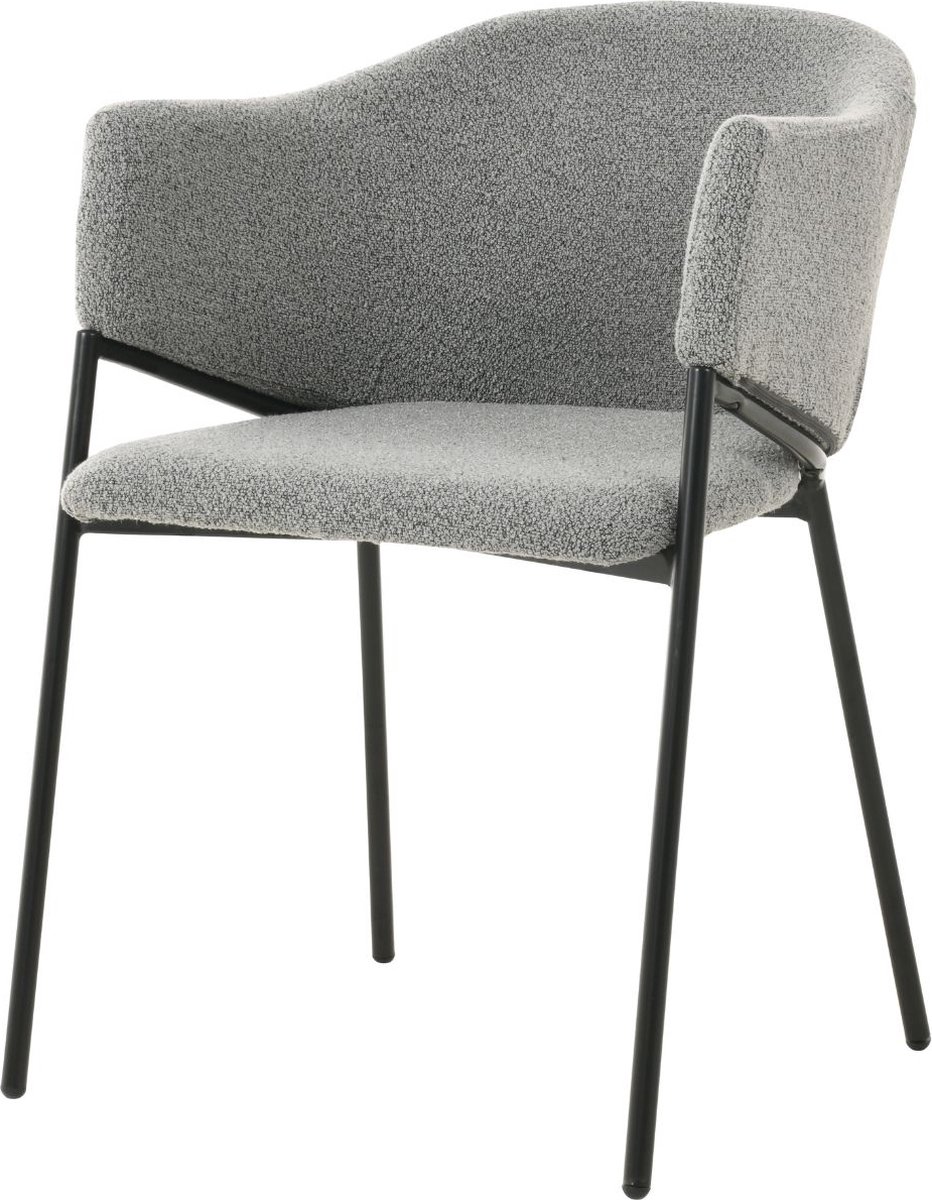 DS4U - Elza eetkamerstoel boucle grijs
