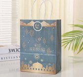 WD - eid mubarak draagtas - 5 set - cadeau - eid - decoratie - GROEN